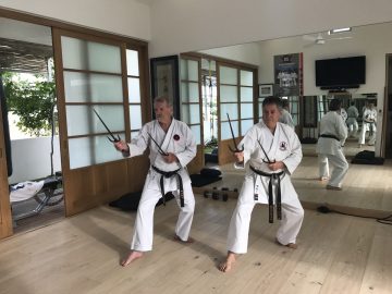 Kobudo practice